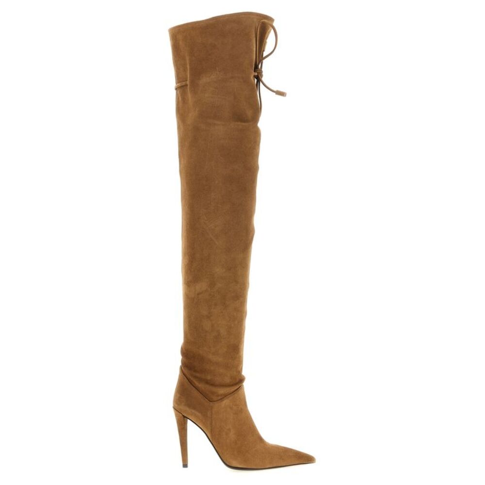 Giuseppe Zanotti Brown Calfskin Over The Women's Knee